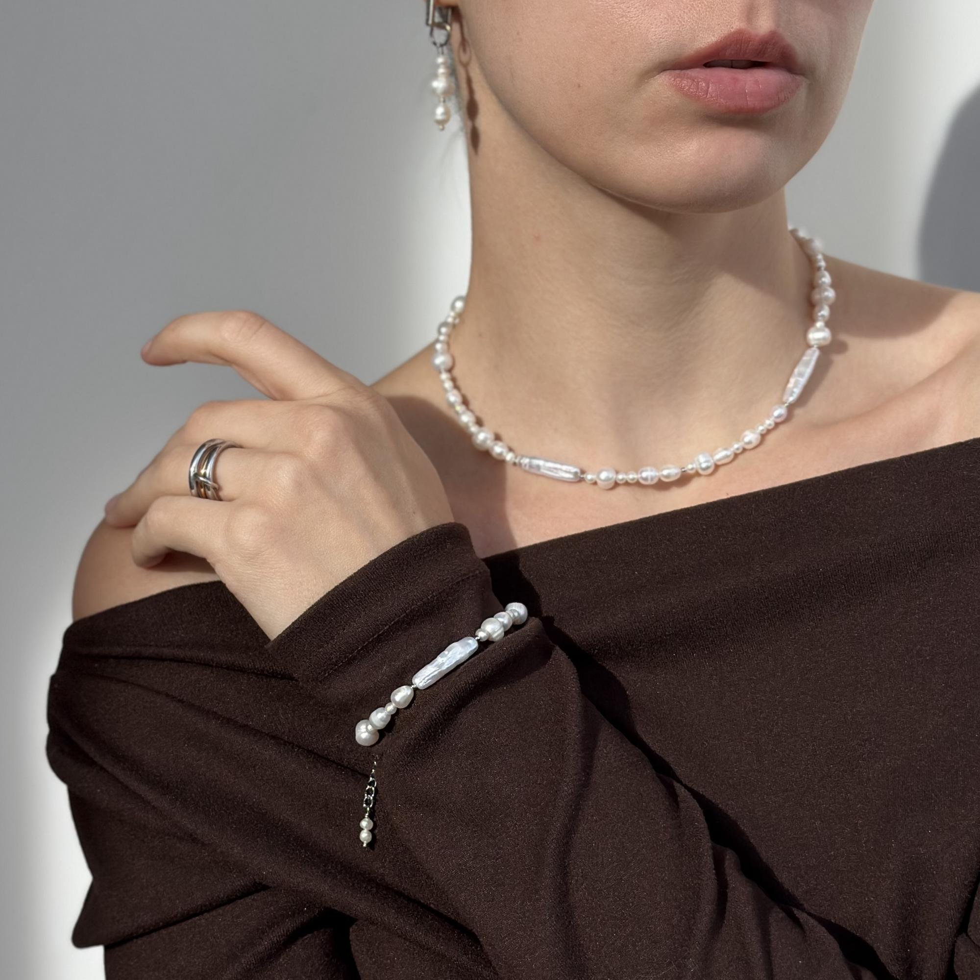 Браслет "Жемчужный микс"