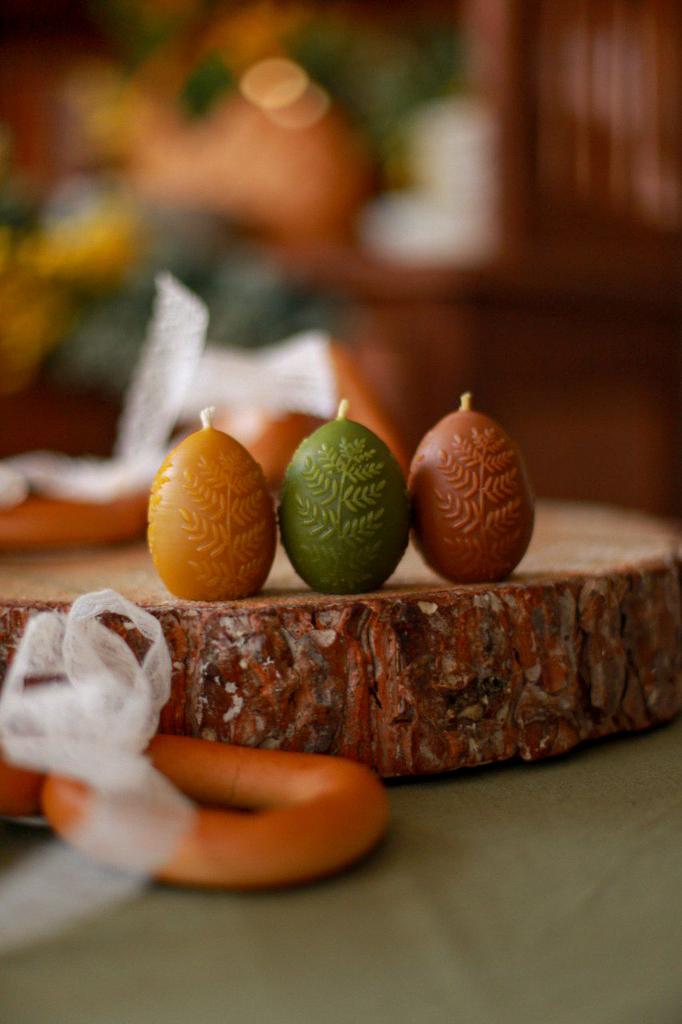 Свеча яйцо «Веточка»