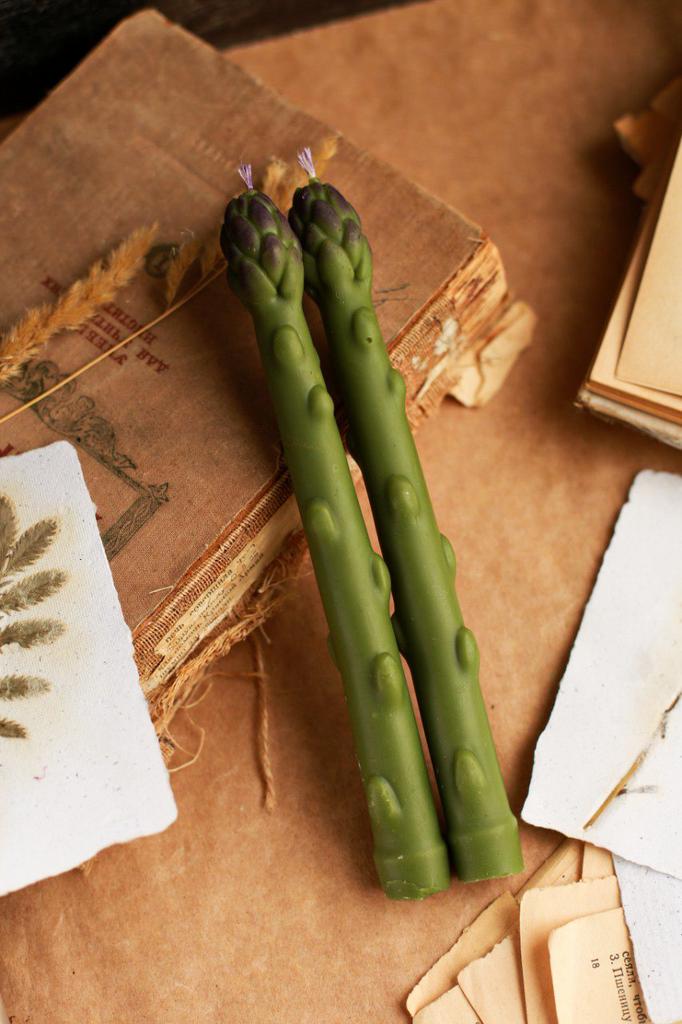 Свеча «Спаржа»