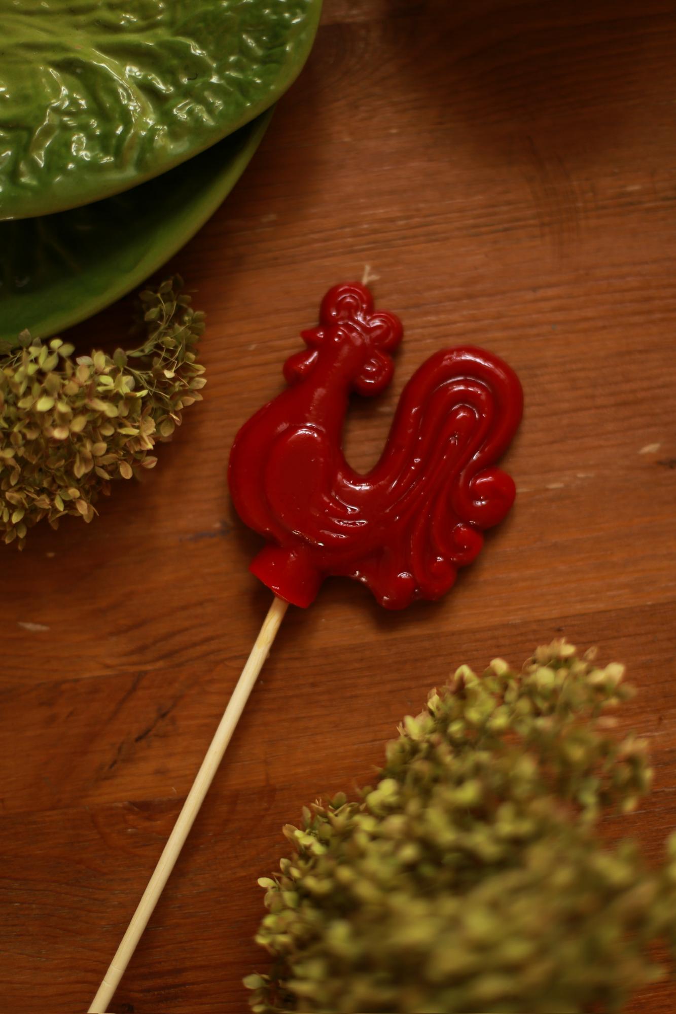 Свеча «Петушок на палочке»