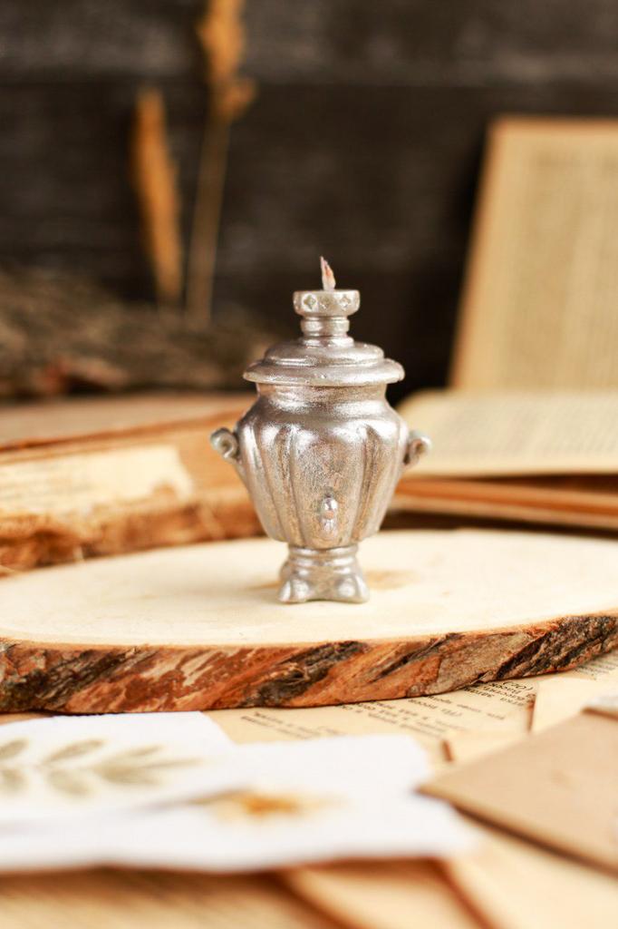 Свеча «Самовар» хрупкости