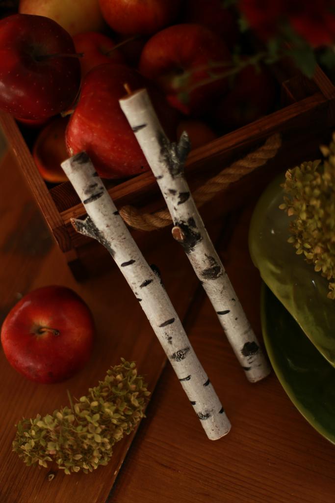 Набор свечей «Береза» 2шт