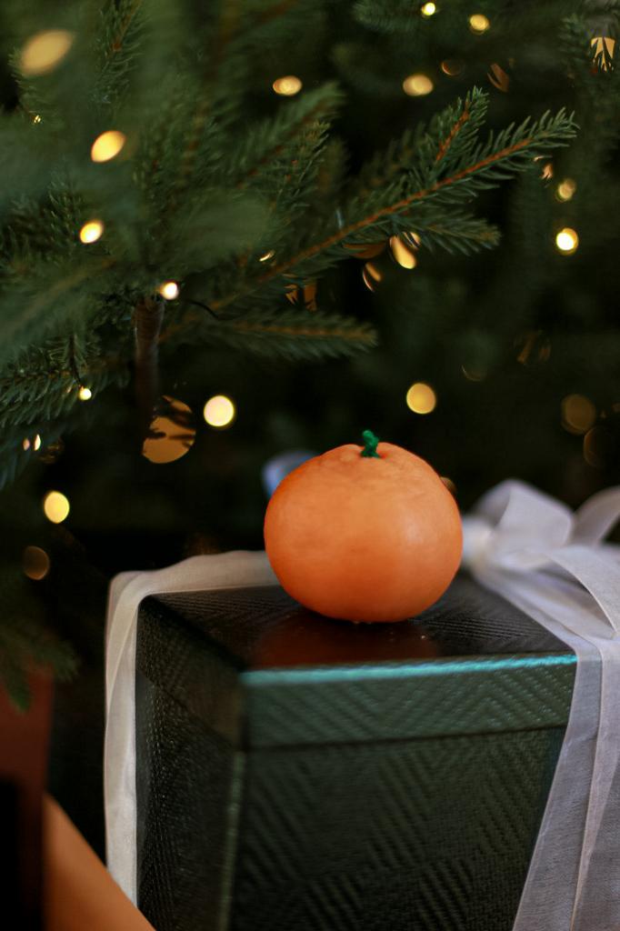 Мандарин  неочищенный