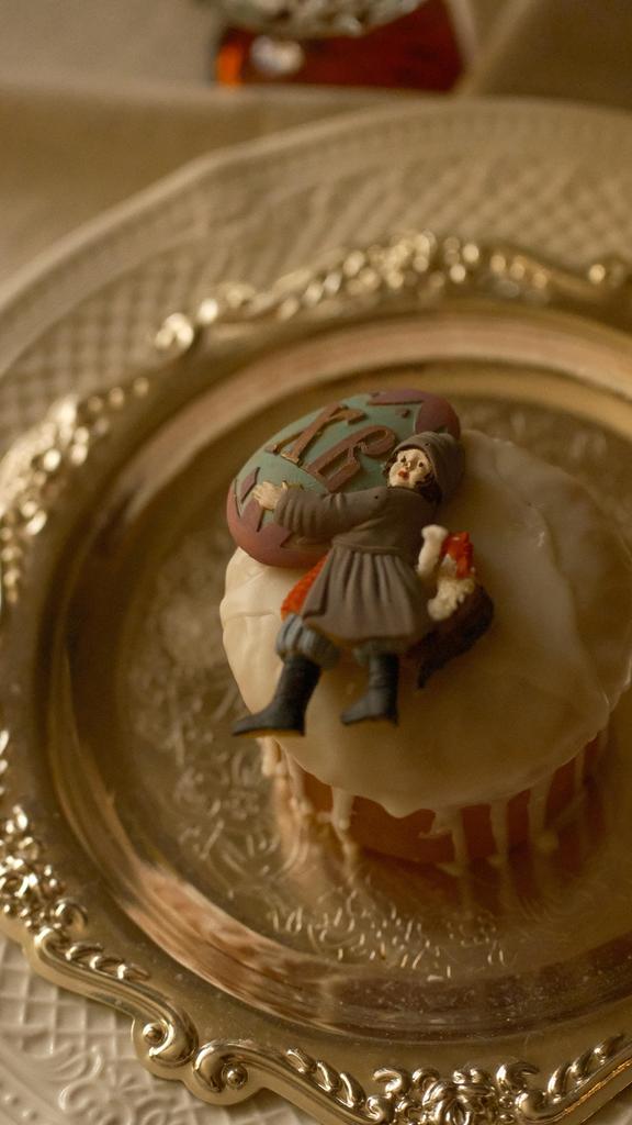 Свеча «Кулич» открытка мальчик