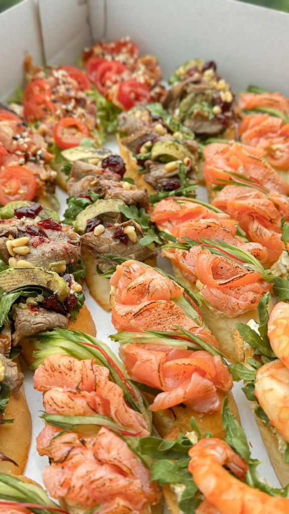 СЕТ БРУСКЕТТ  "ОГОНЬ - [ flambé ]"