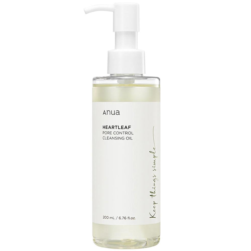 Гидрофильное масло для глубокого очищения пор Anua Heartleaf Pore Control Cleansing Oil