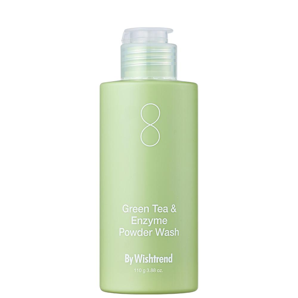 Энзимная пудра с зелёным чаем By Wishtrend Green Tea & Enzyme Powder Wash