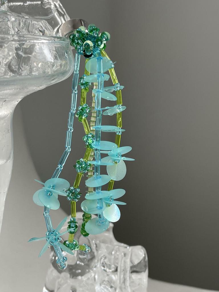 Фантастический кафф голубой