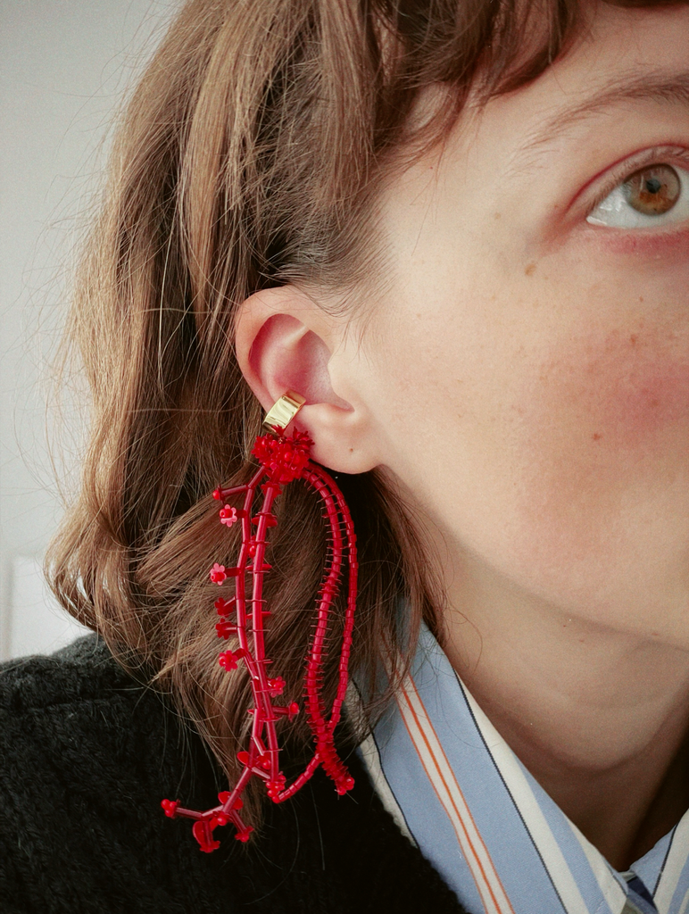 Фантастический кафф красный