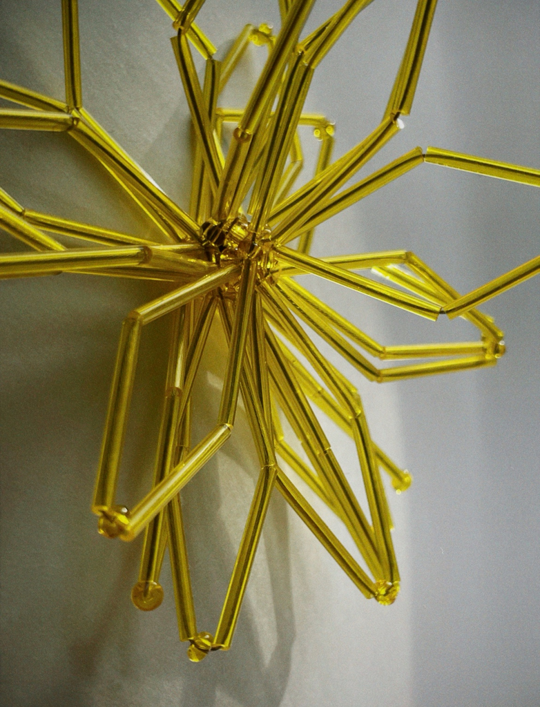 Георгины желтые