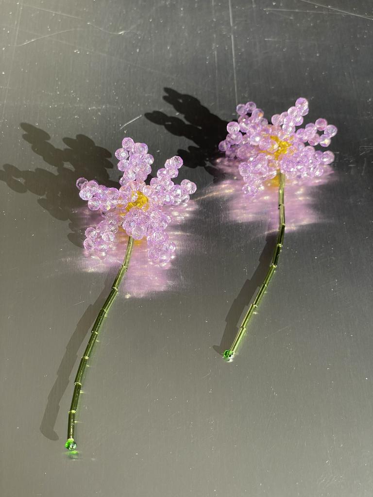 Анютины глазки сиреневые