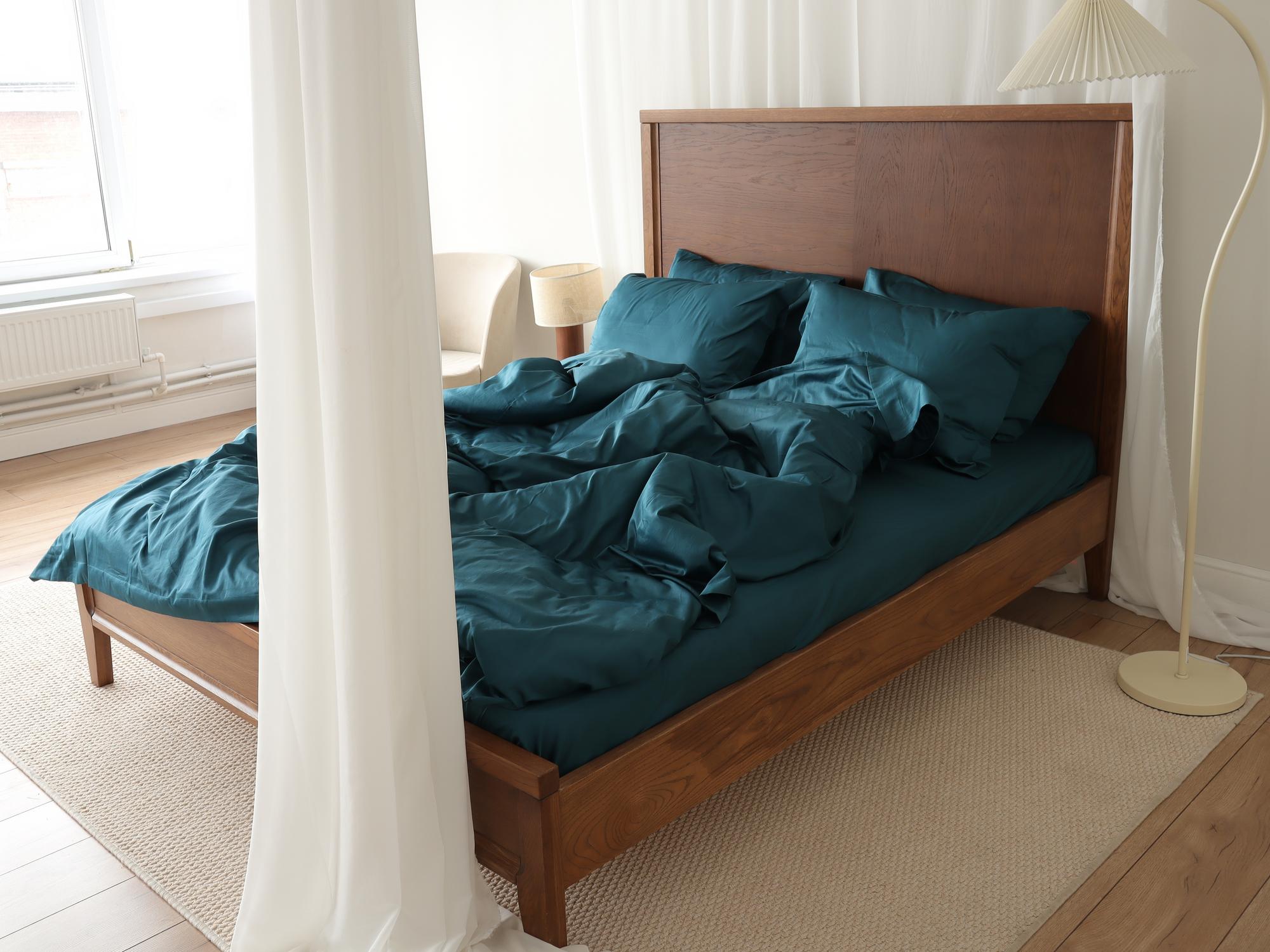 ПОСТЕЛЬНОЕ БЕЛЬЕ ИЗ МАКО-САТИНА "EMERALD"