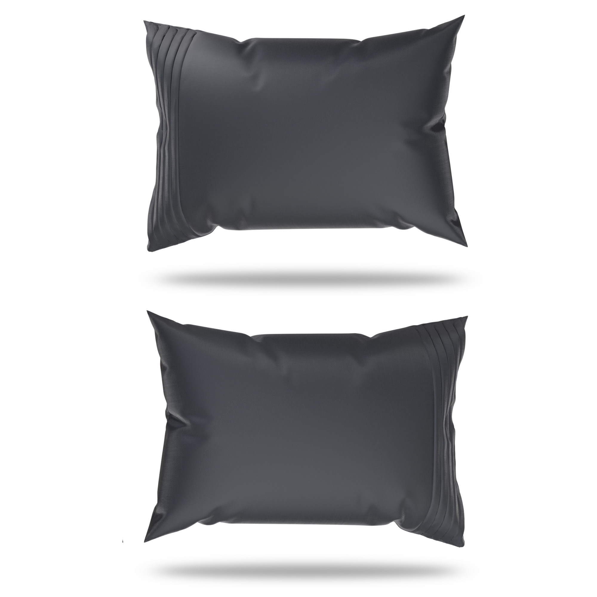 ДЕКОРАТИВНЫЕ НАВОЛОЧКИ ИЗ МАКО-САТИНА "GRAPHITE"