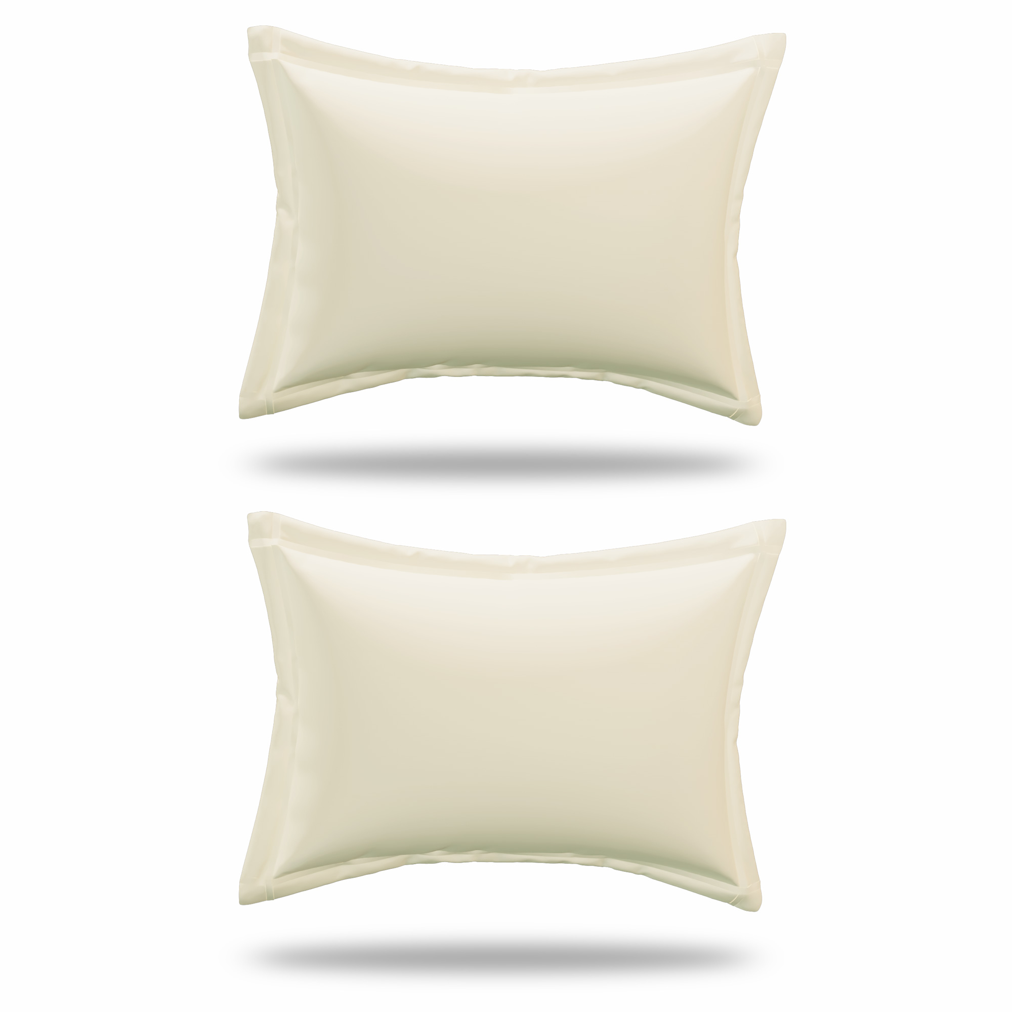 ДЕКОРАТИВНЫЕ НАВОЛОЧКИ ИЗ МАКО-САТИНА "ANTIQUE WHITE"