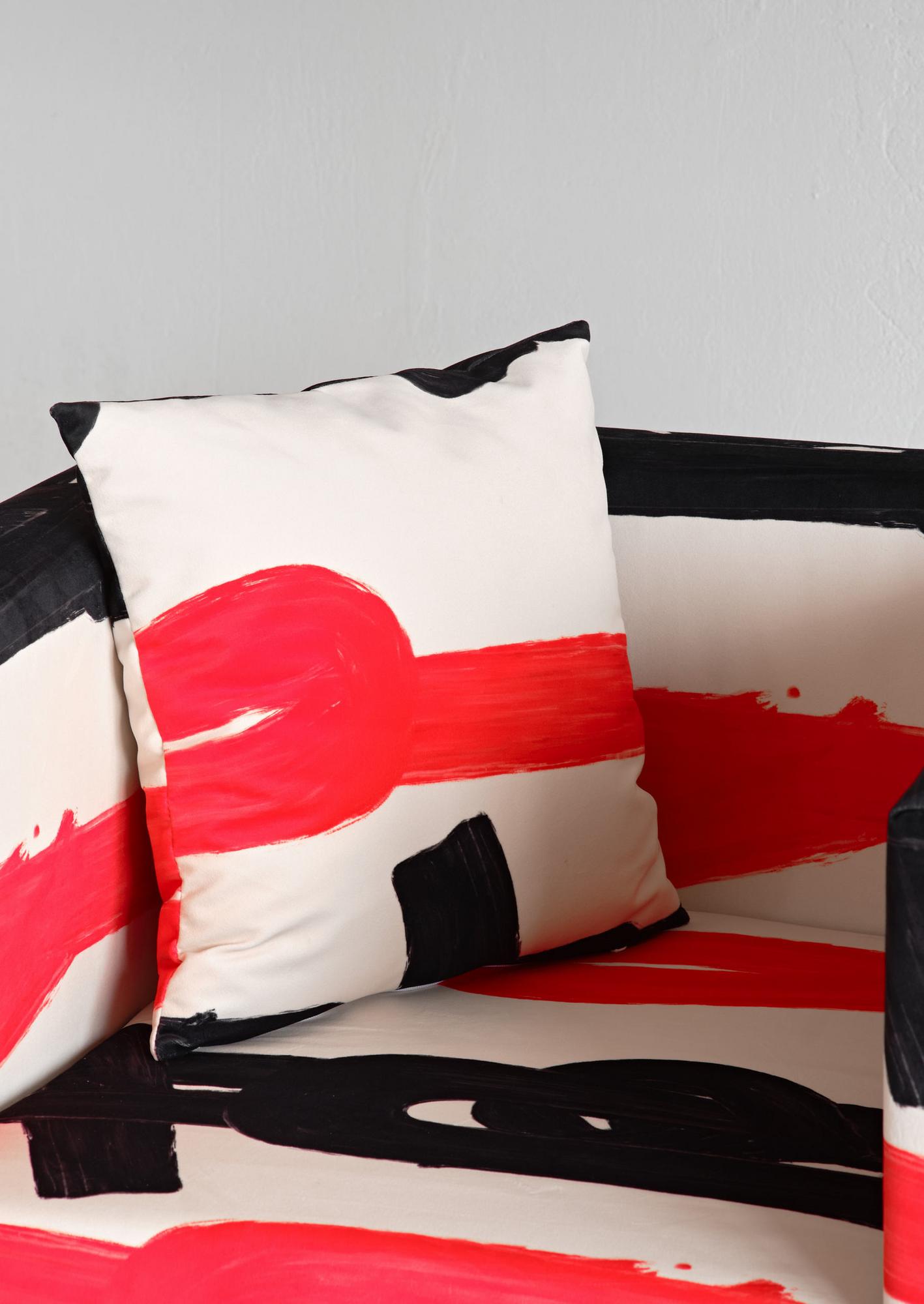 Кресло "CHROM" с зеркальными вставками