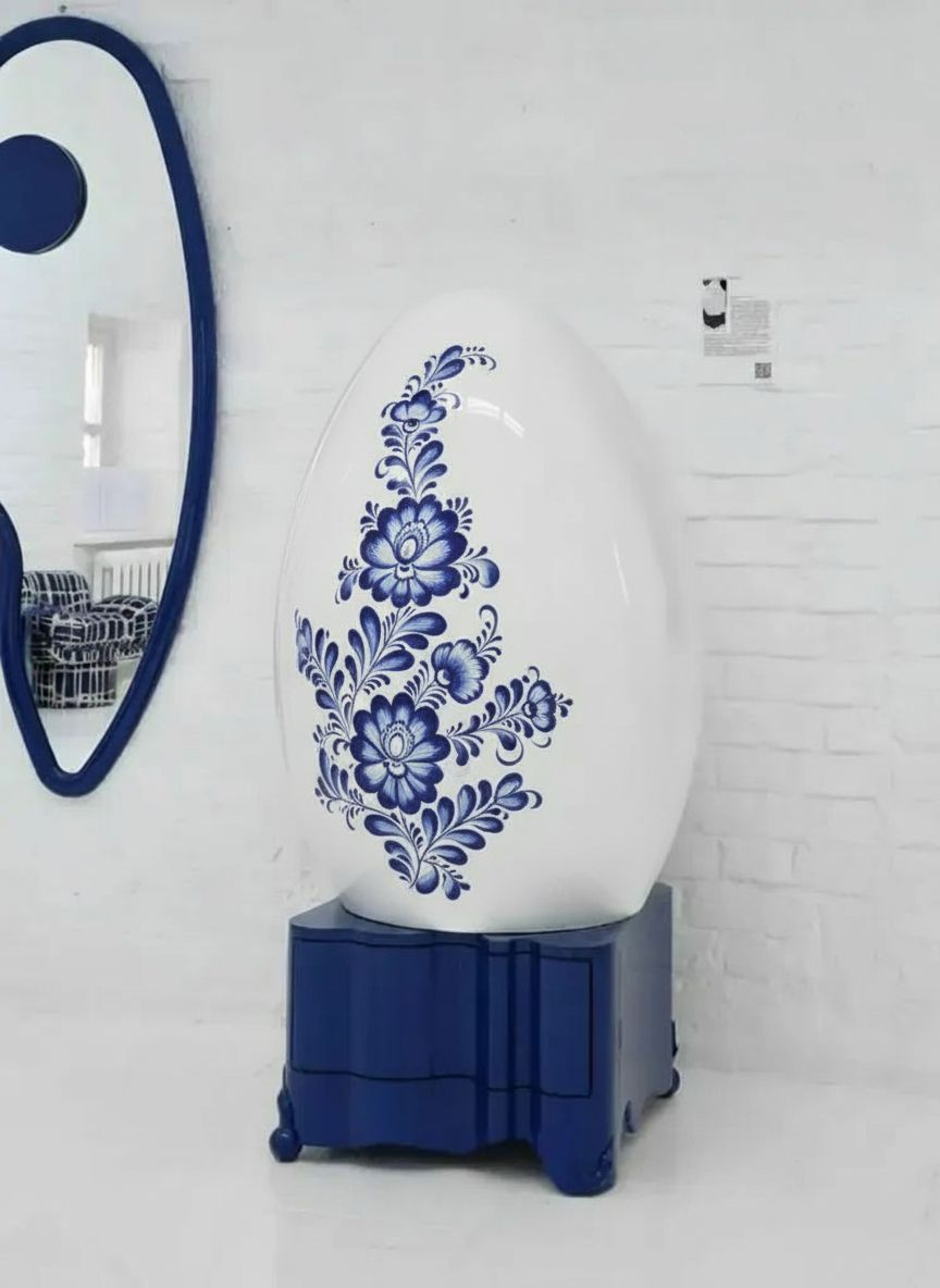 Витрина "НАЧАЛО" коллекция Гжель