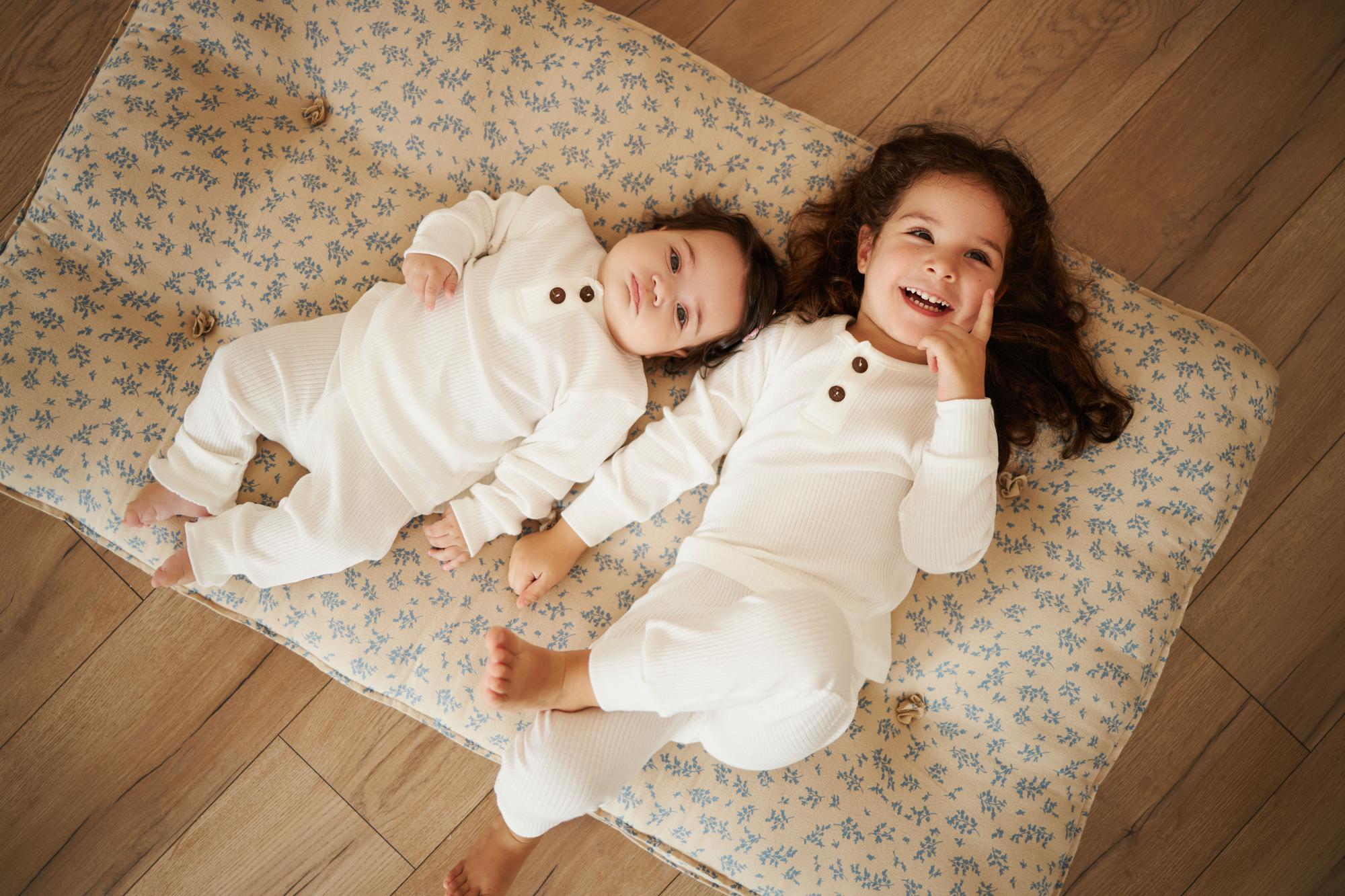 Пижама в молочном цвете