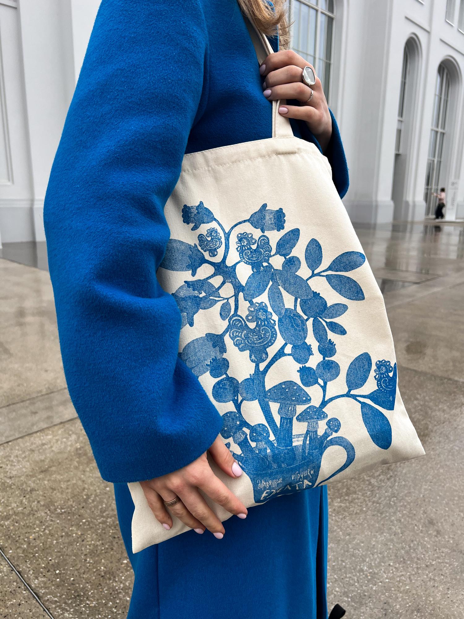 Сумка шоппер русский стиль