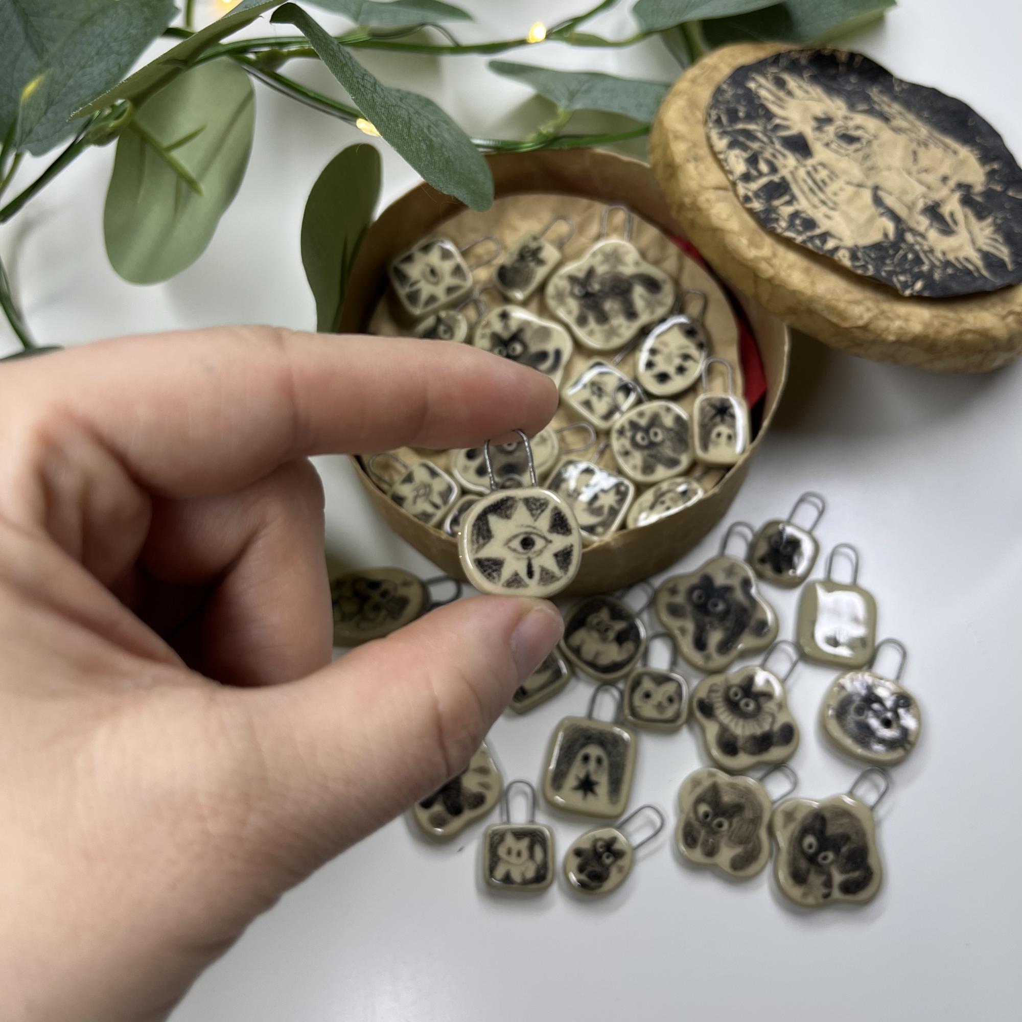 Кулончик/моносерьга плачущая звезда ✶