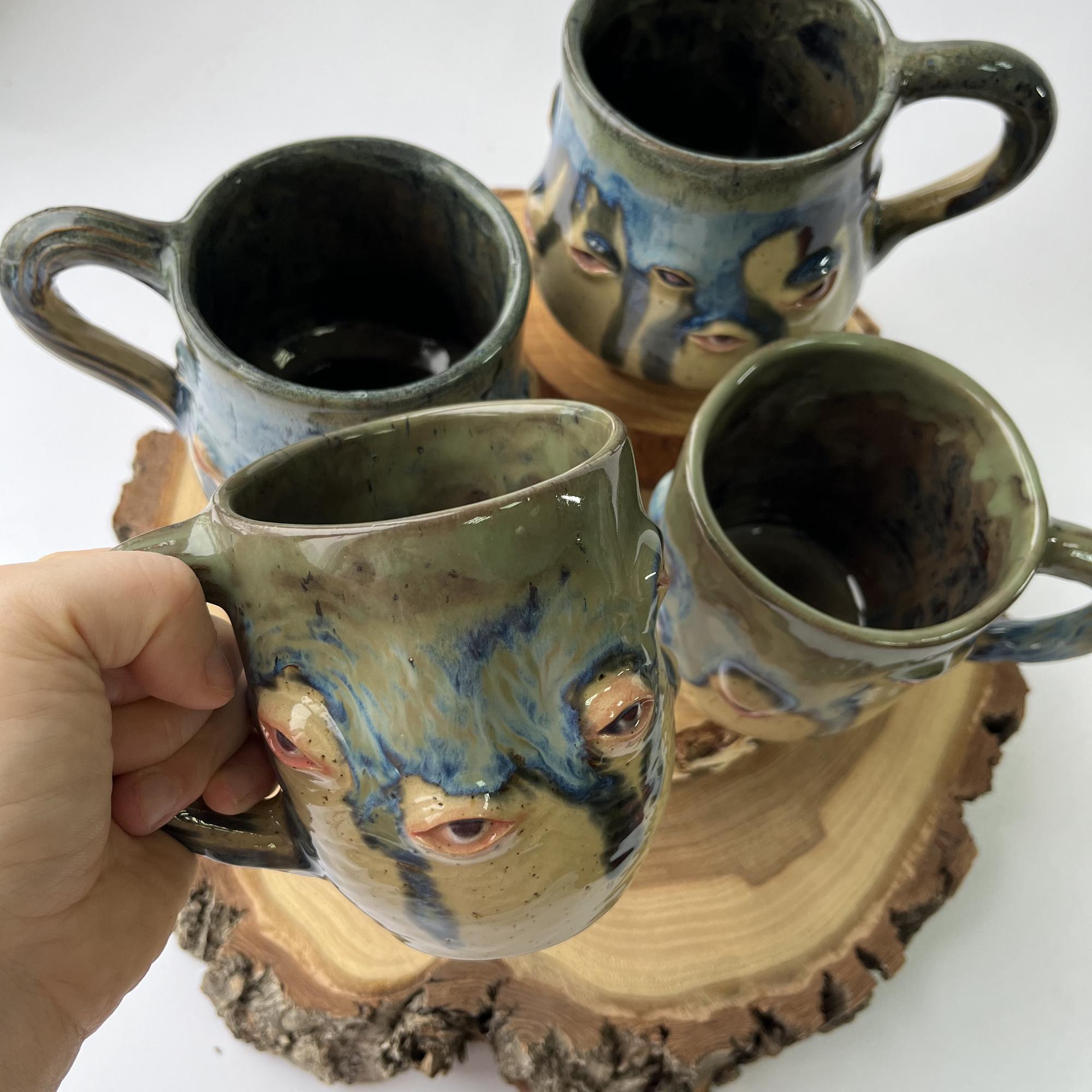 Кружка с глазами