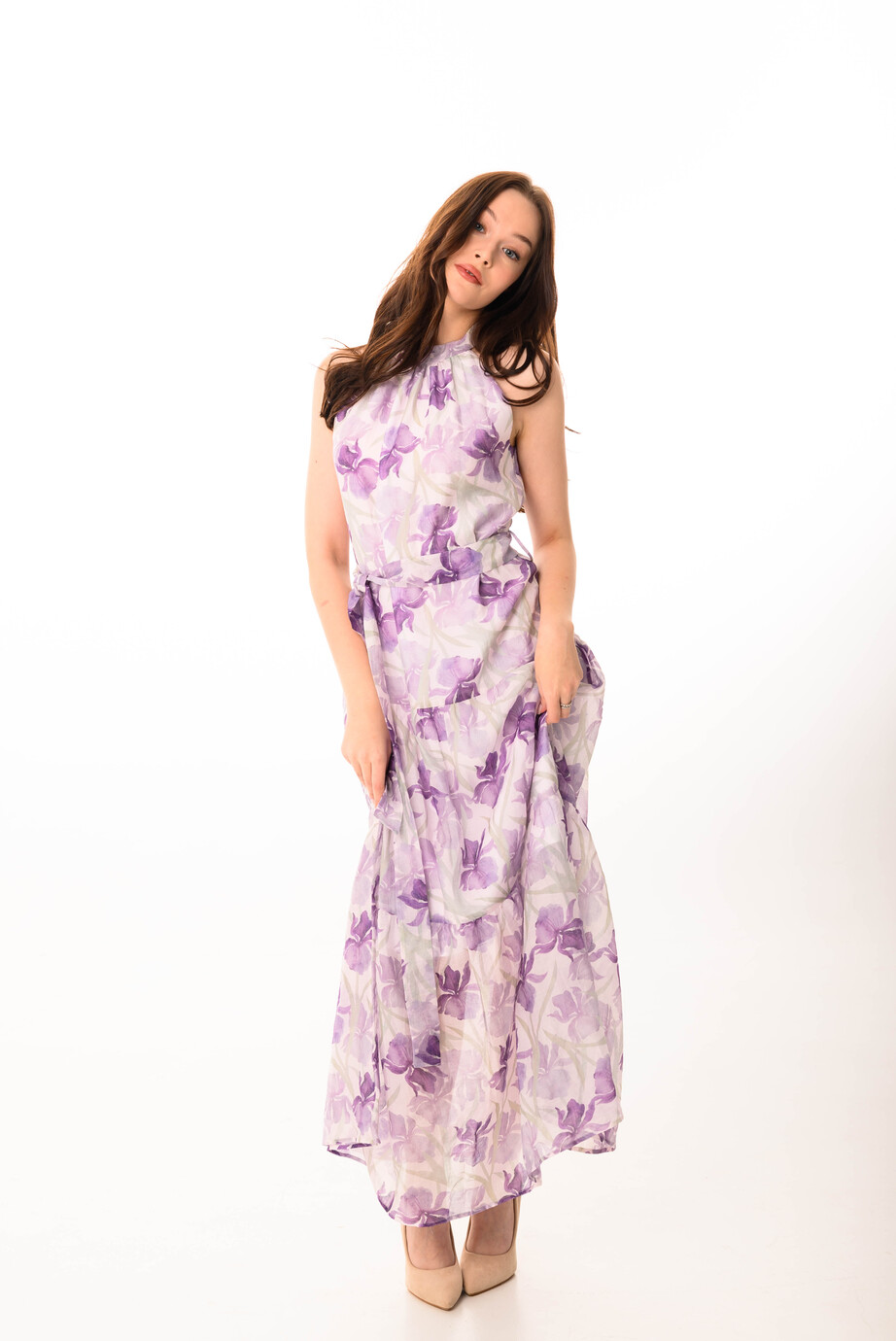 Платье с американской проймой