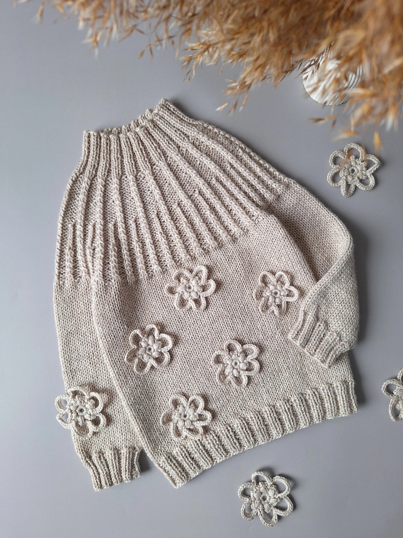 МК свитер FLORAL