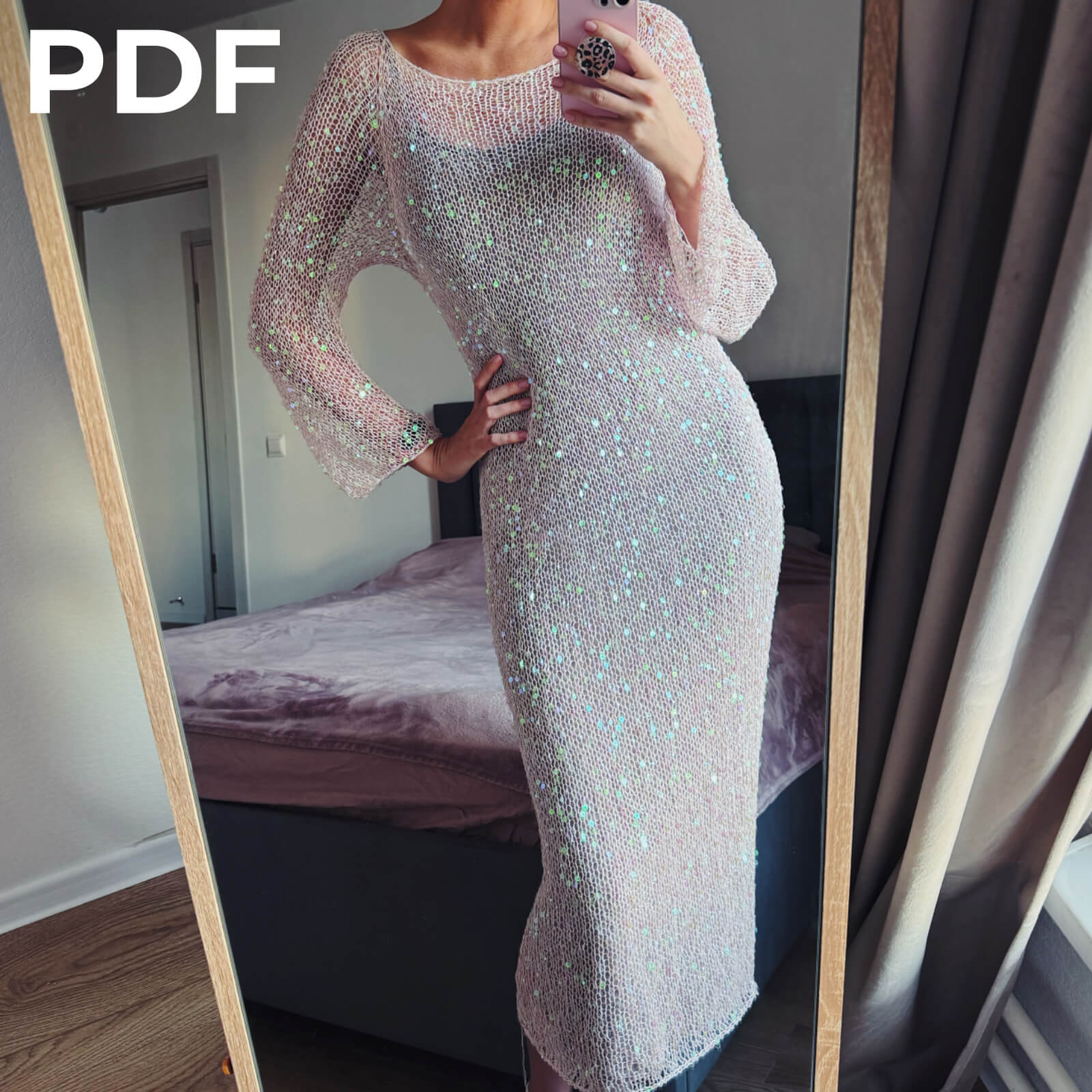 Платье паутинка