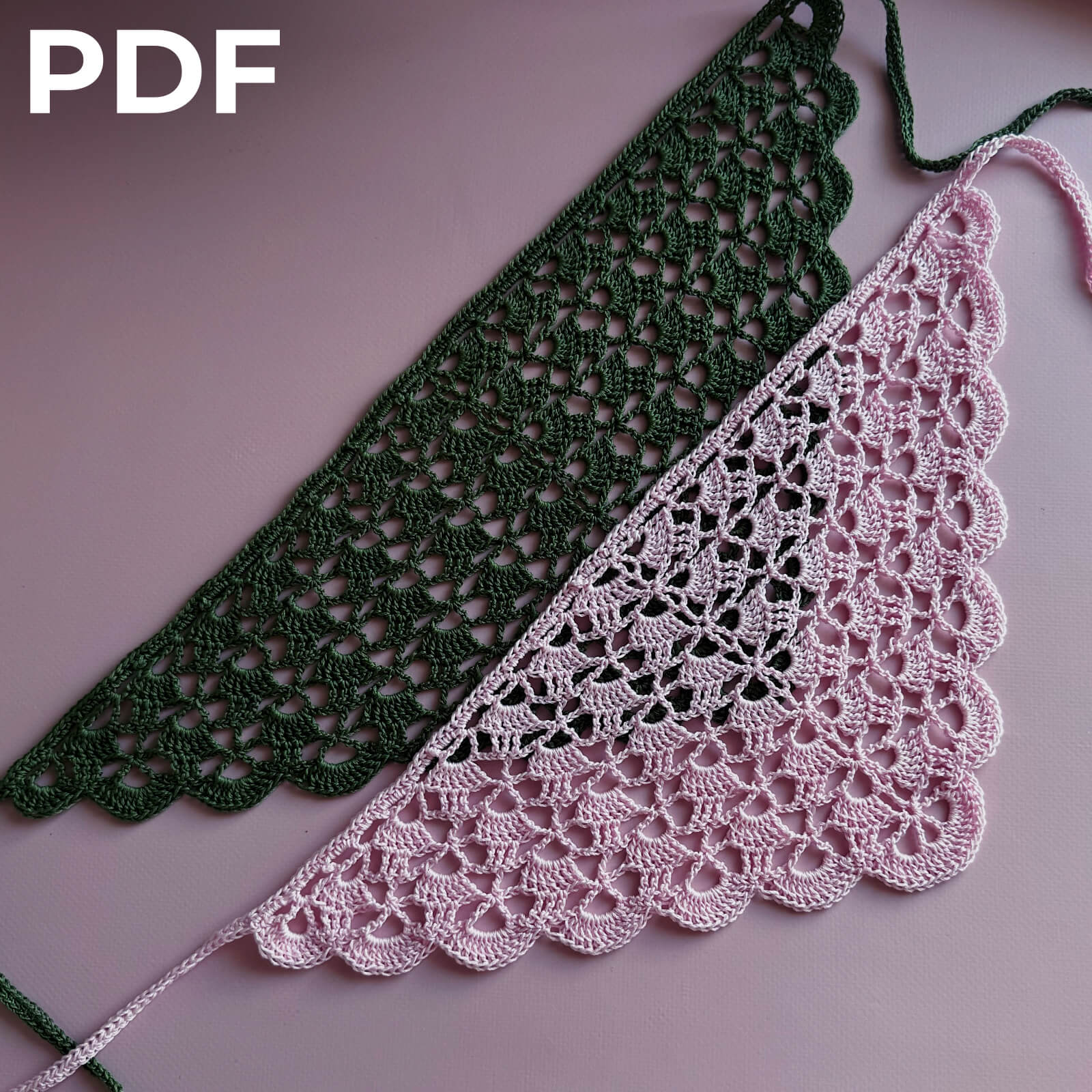 Ажурная косынка