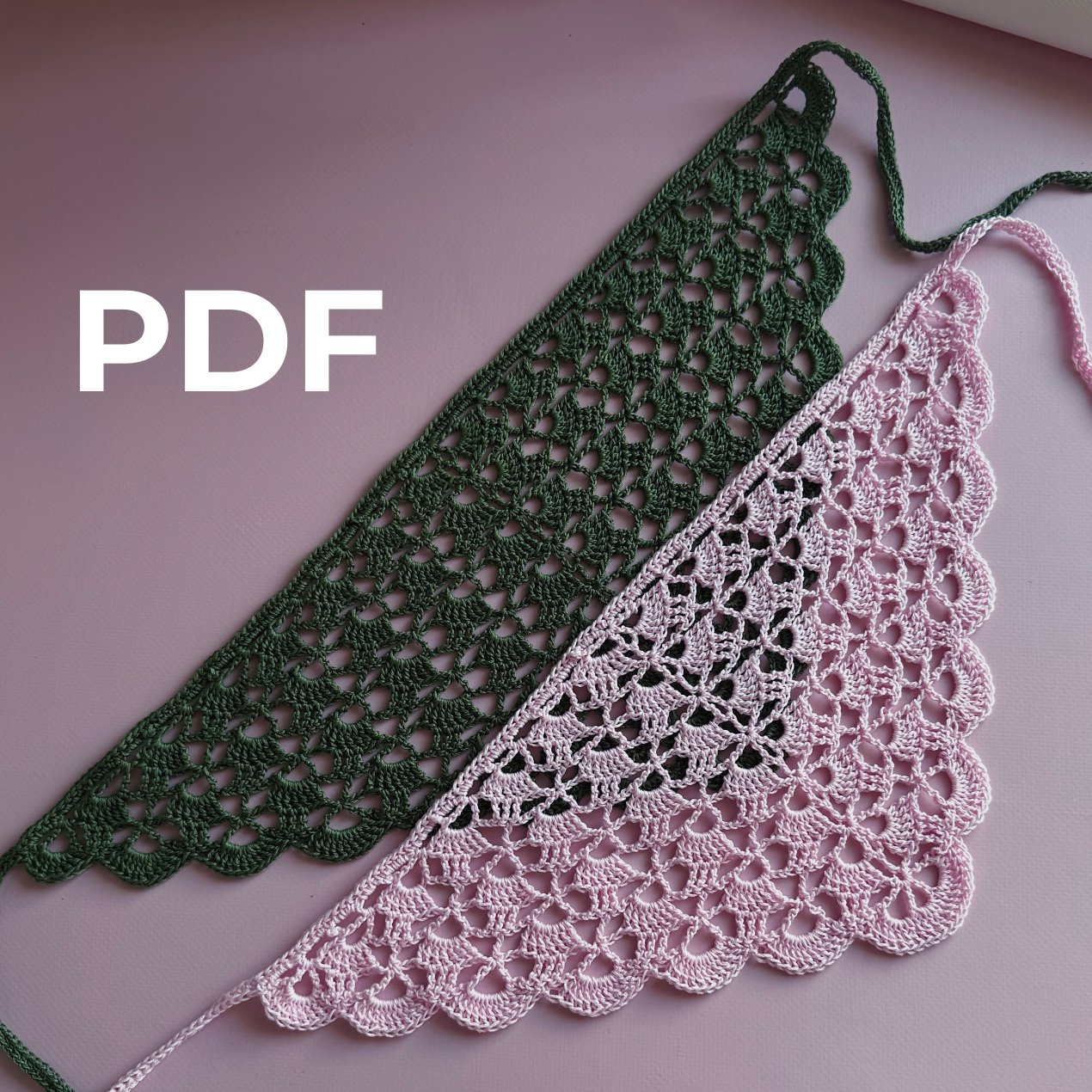 Ажурная косынка