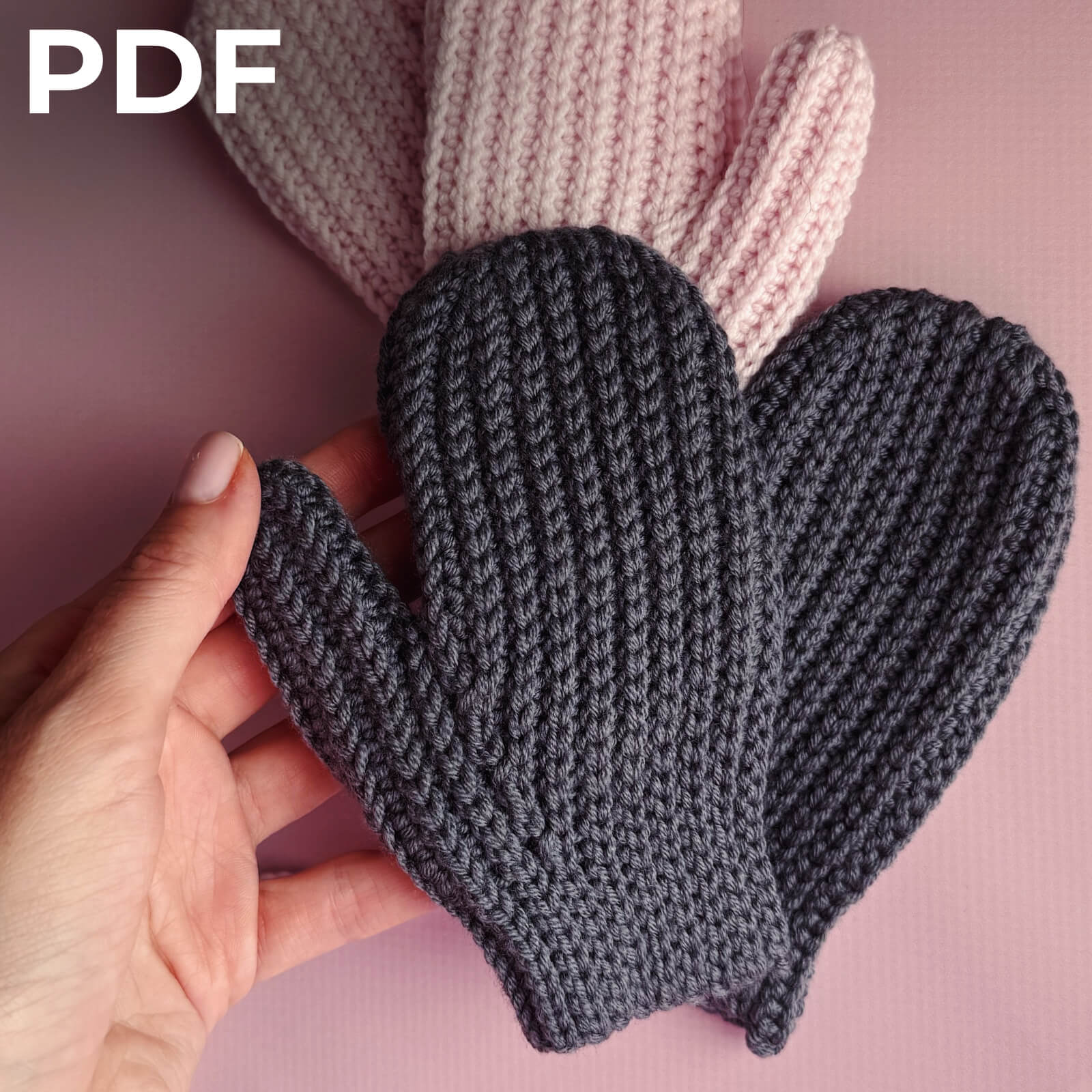 Варежки крючком