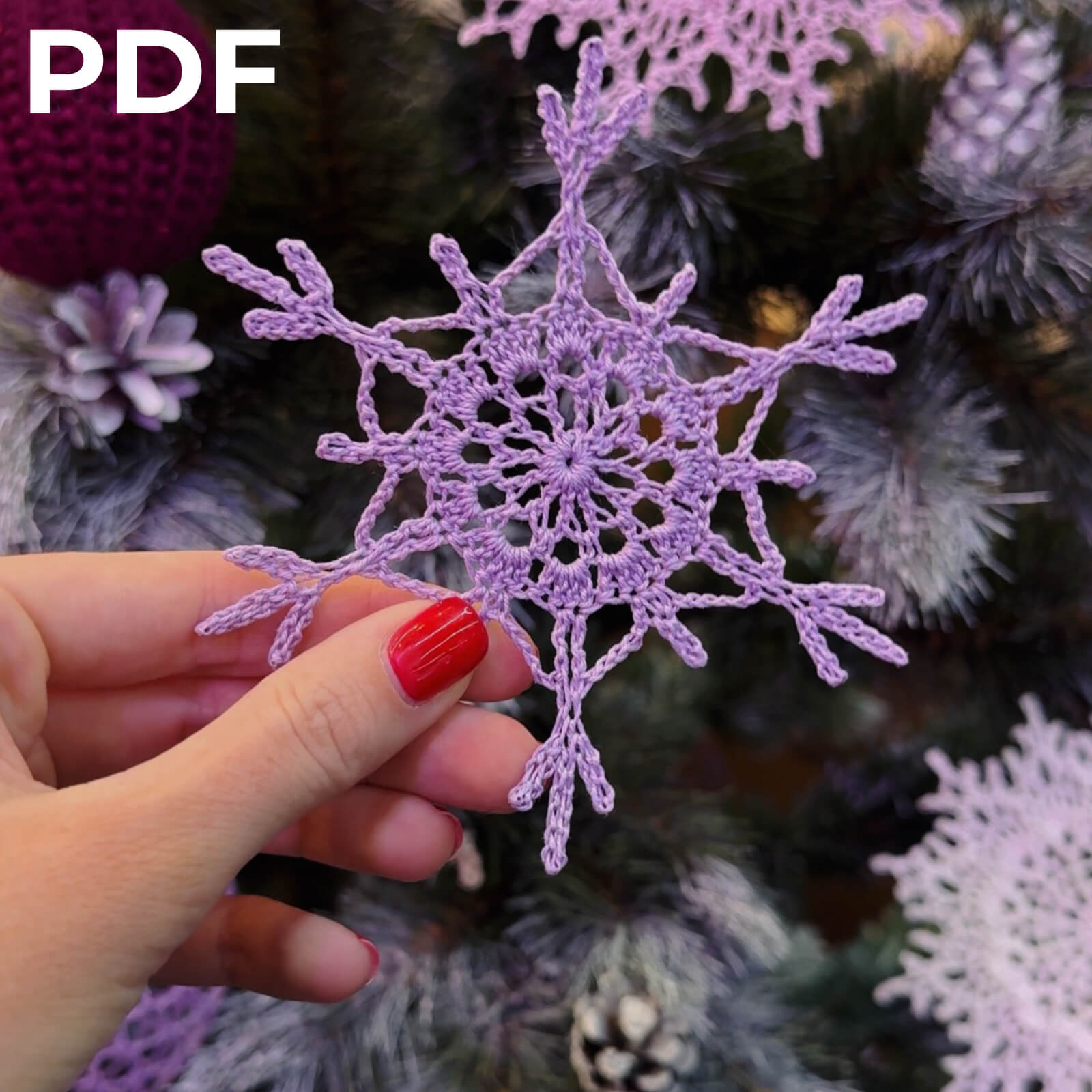 НГ игрушки "Снежинки"