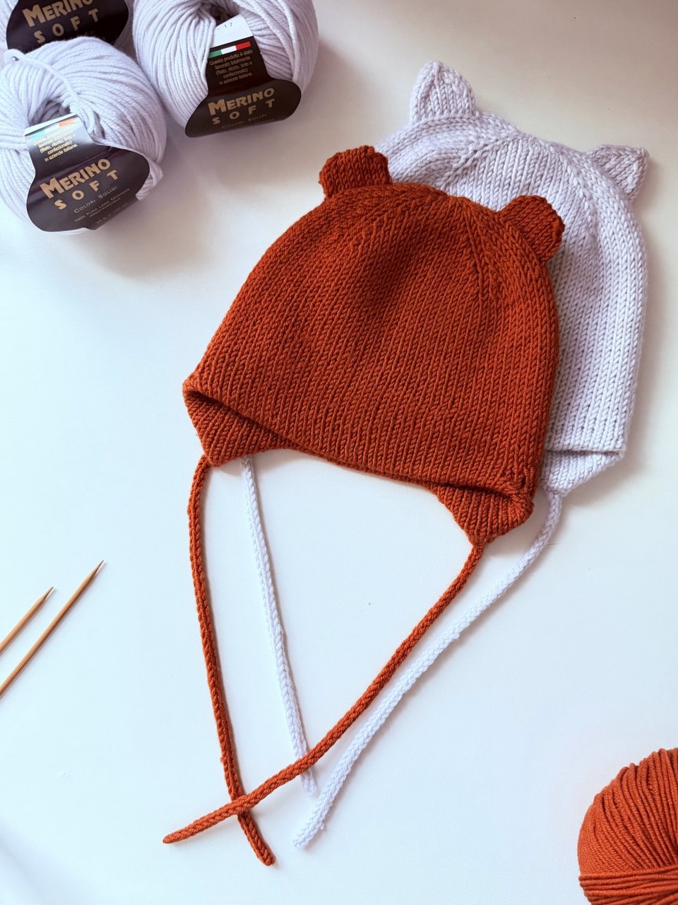 Мк Шапка Baby hat PDF