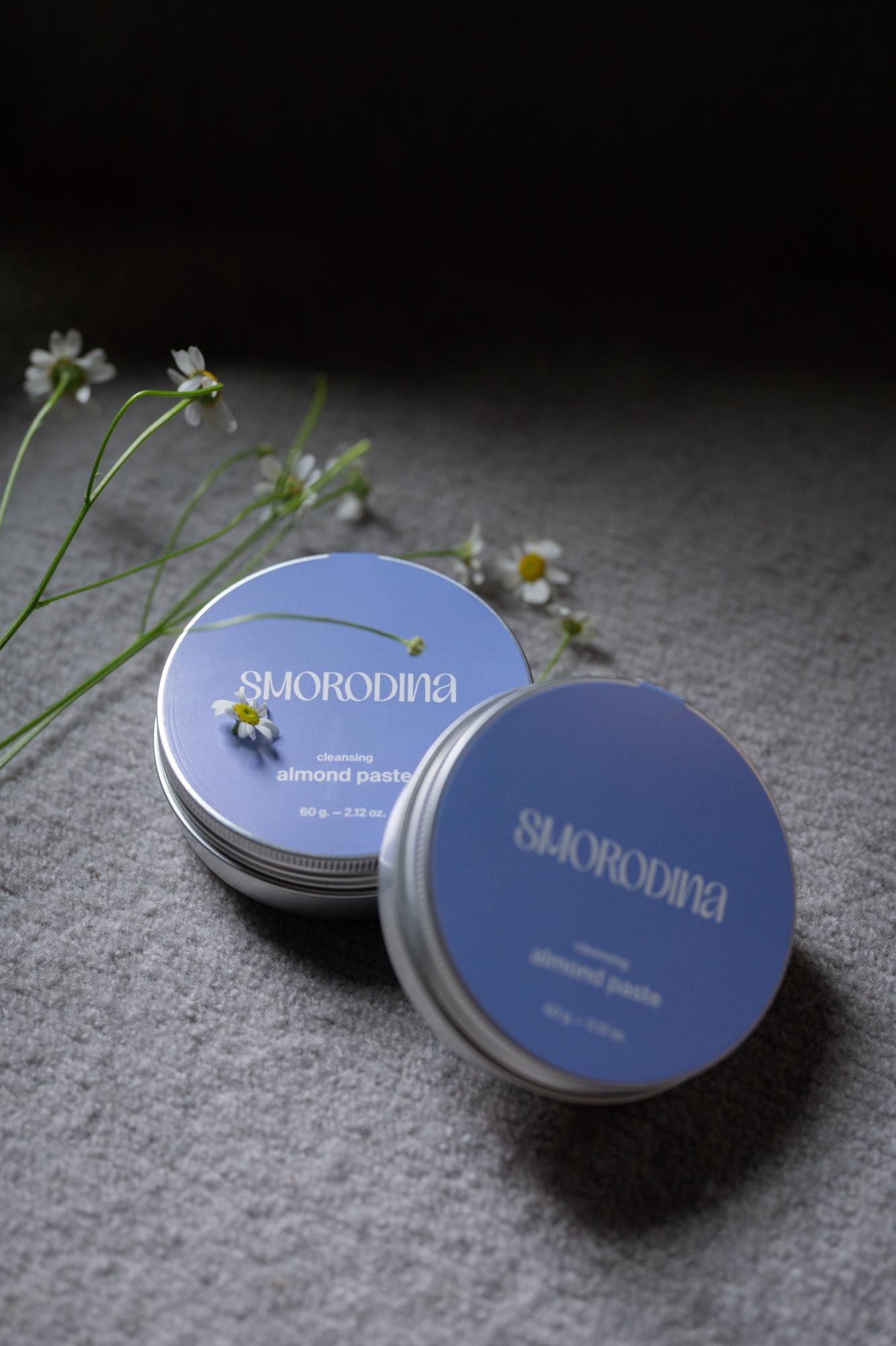 Миндальная паста для умывания Smorodina
