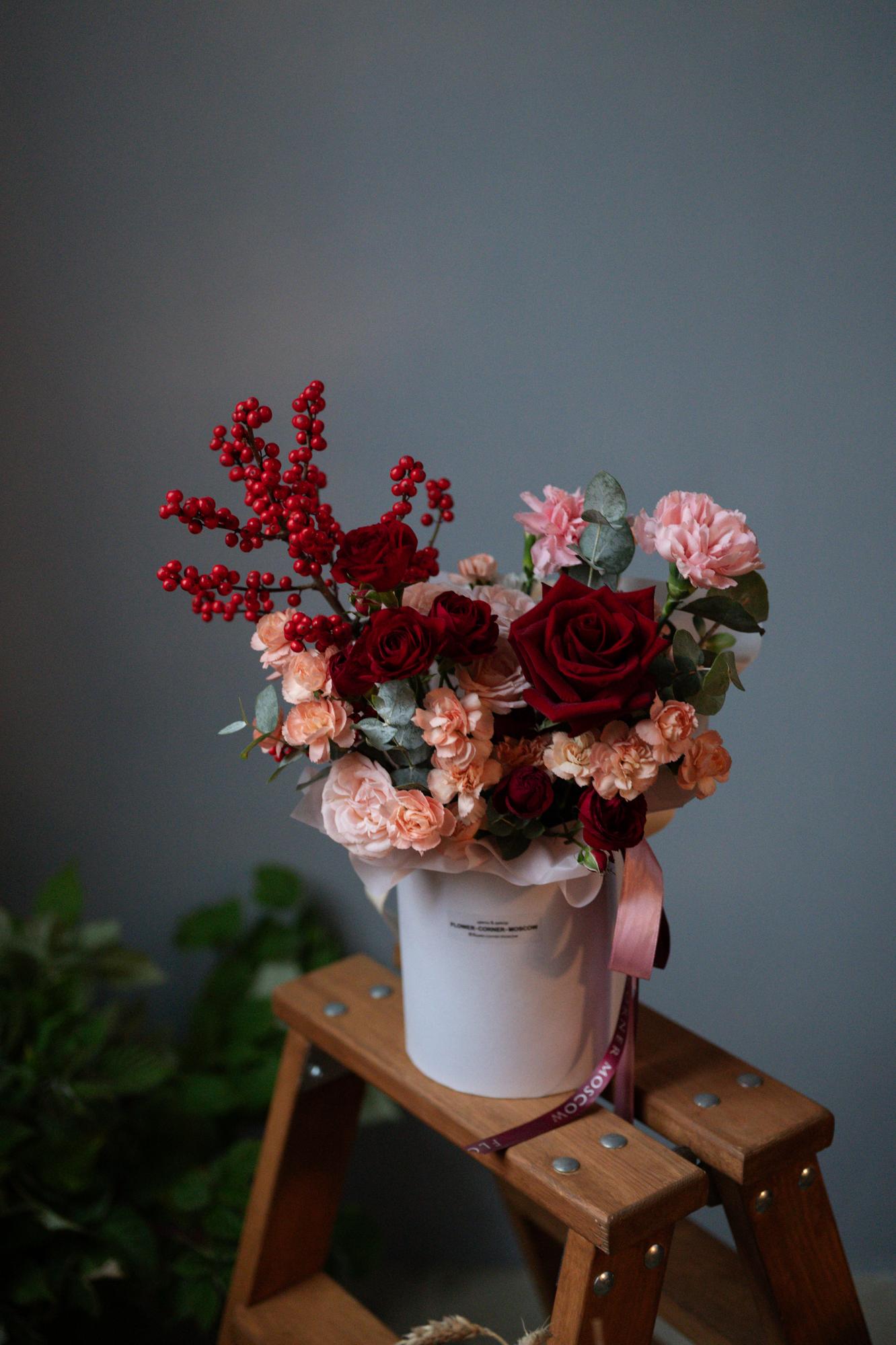 Композиция "Зимний поцелуй"