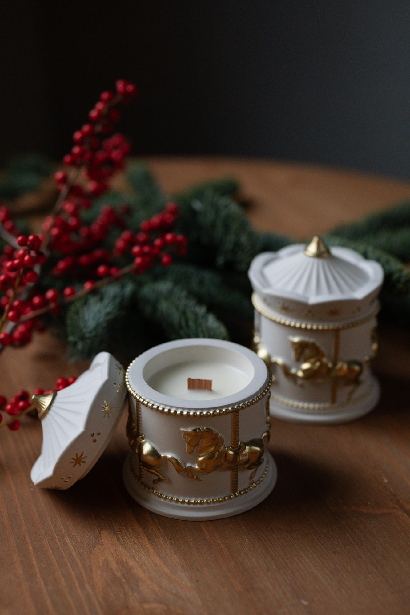 Свеча "Карусель" ароматизированная