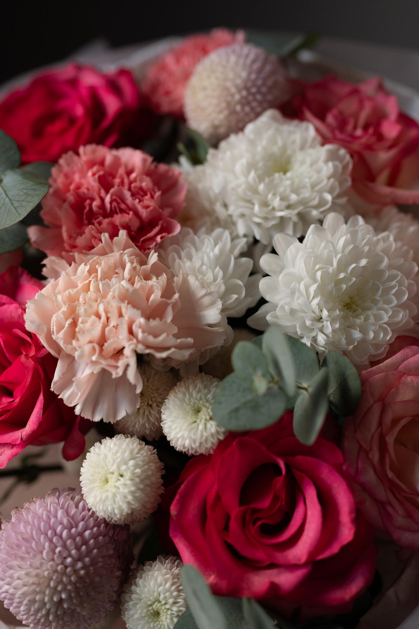 Букет "Розовый свет"