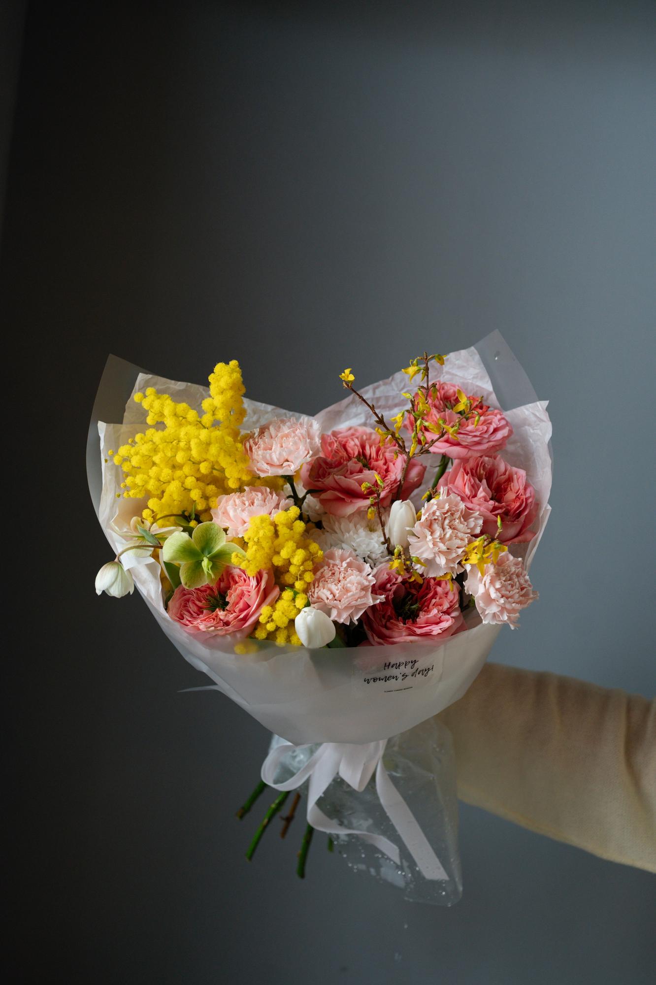 Букет "Праздник весны"