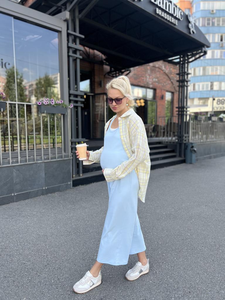 Платье-футболка из нежного хлопка