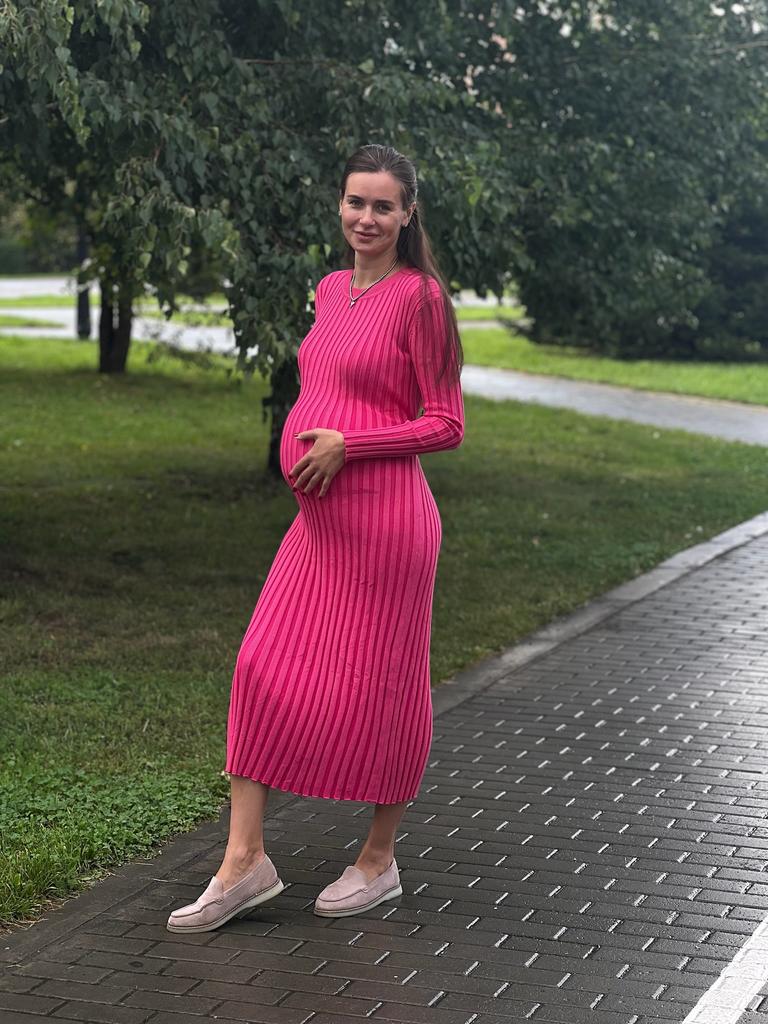 Платье розовое, лапша