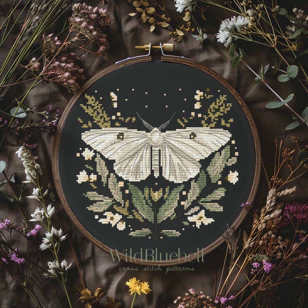 Хранитель трав. Электронная схема вышивки крестиком