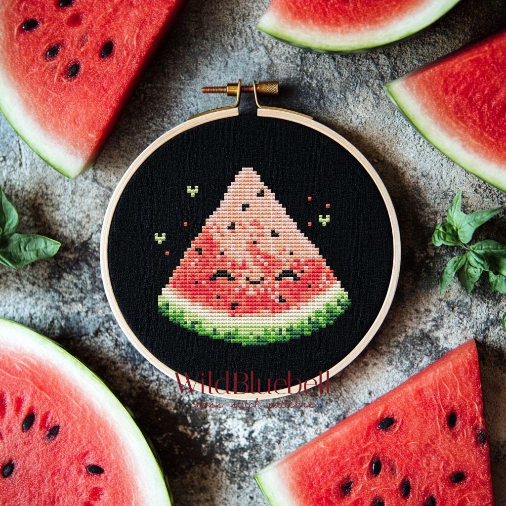 Вкус лета.. Электронная схема вышивки крестиком