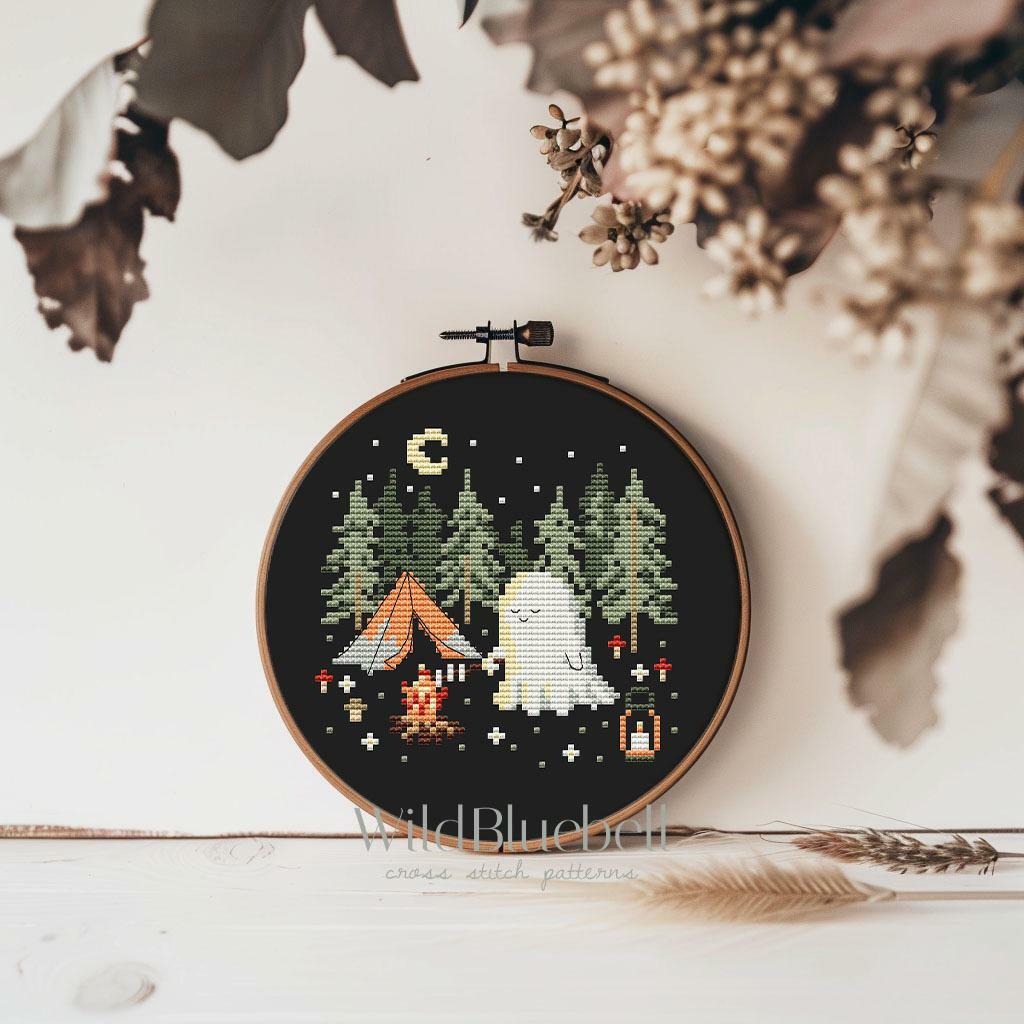 Ужасно уютно. Электронная схема вышивки крестиком