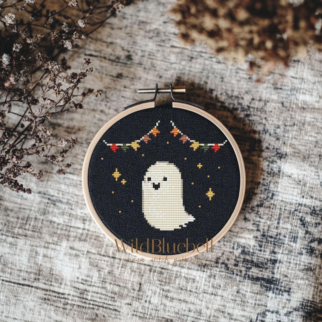 Светлячок. Электронная схема вышивки крестиком