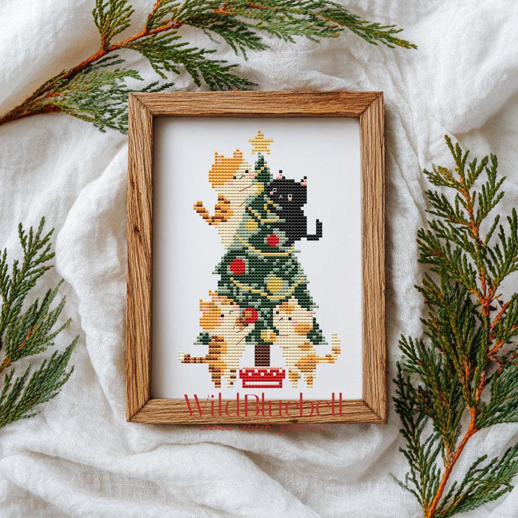 Операция “Ёлка”. Электронная схема вышивки крестиком