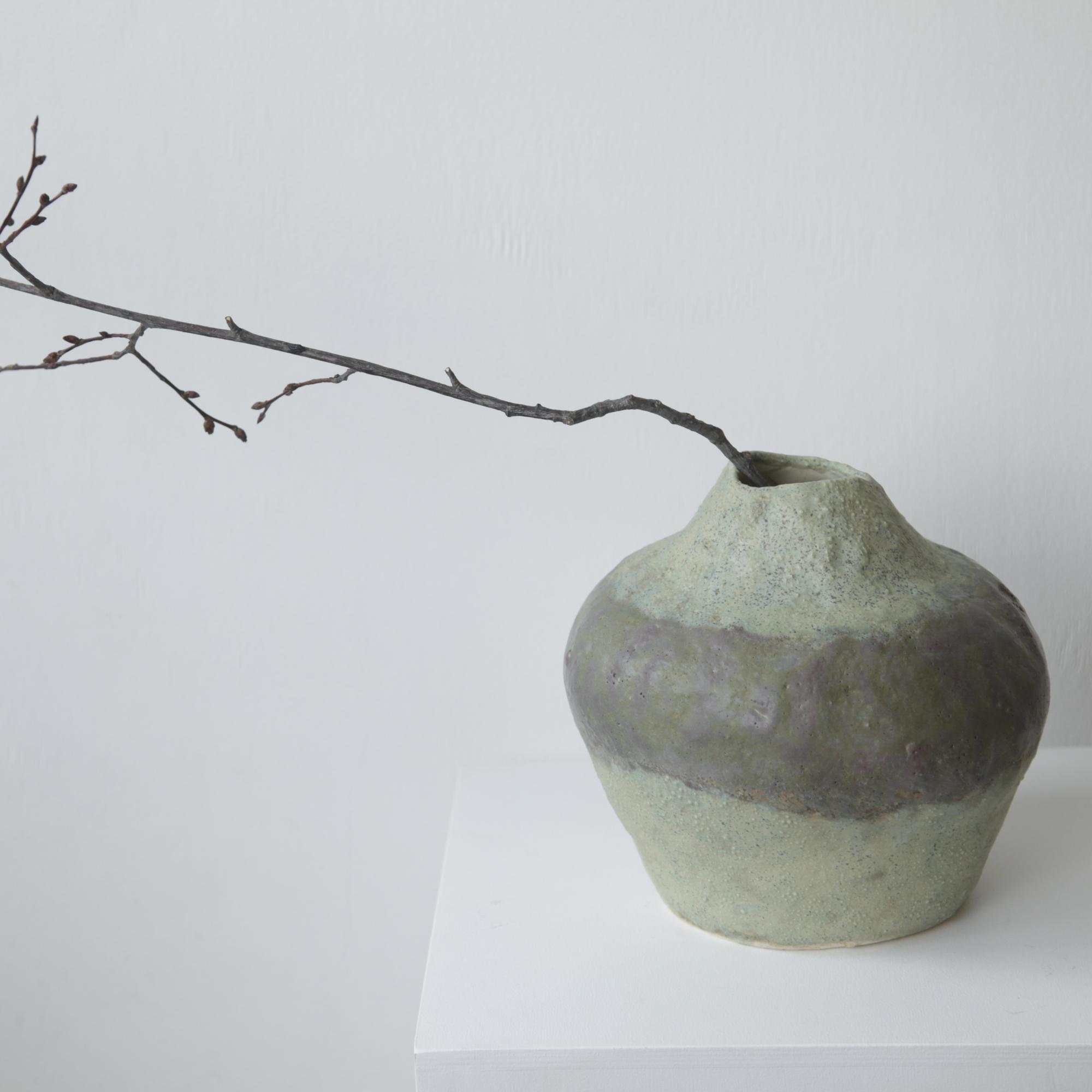 Ваза "Зеленый лишайник"