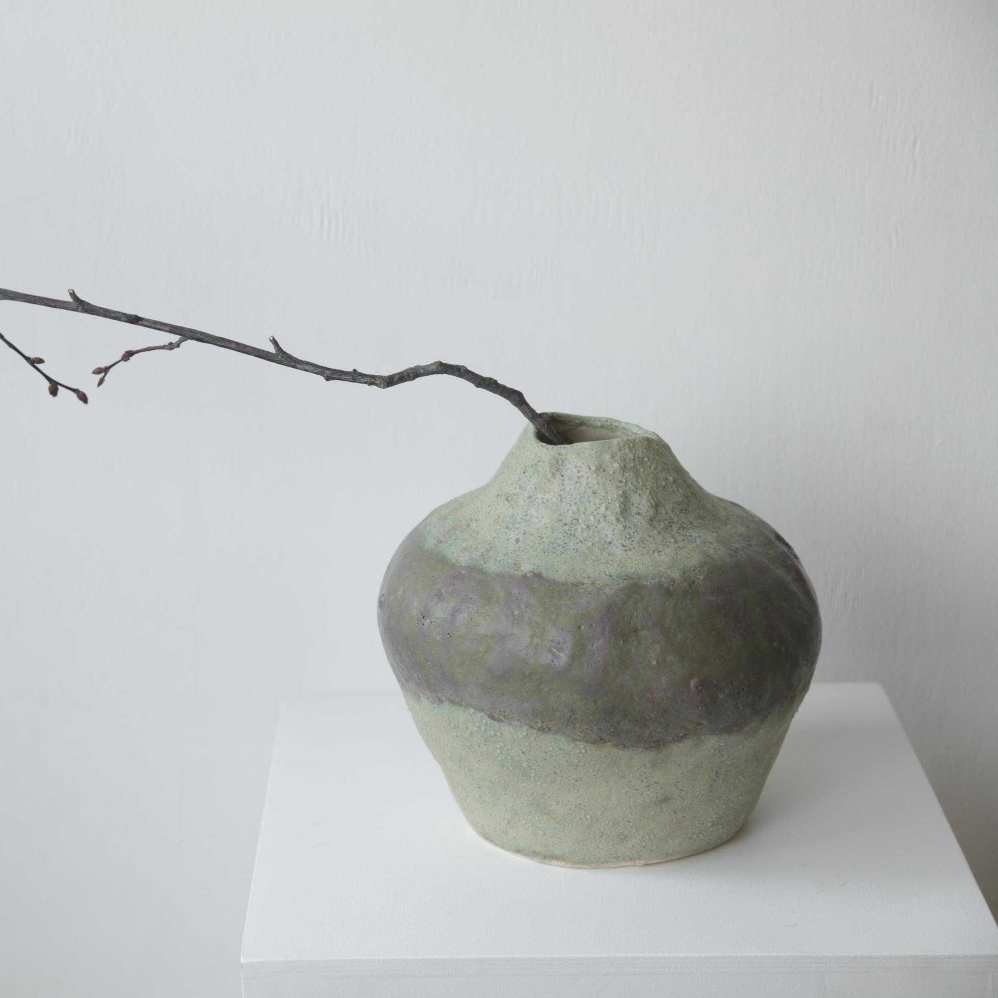 Ваза "Зеленый лишайник"