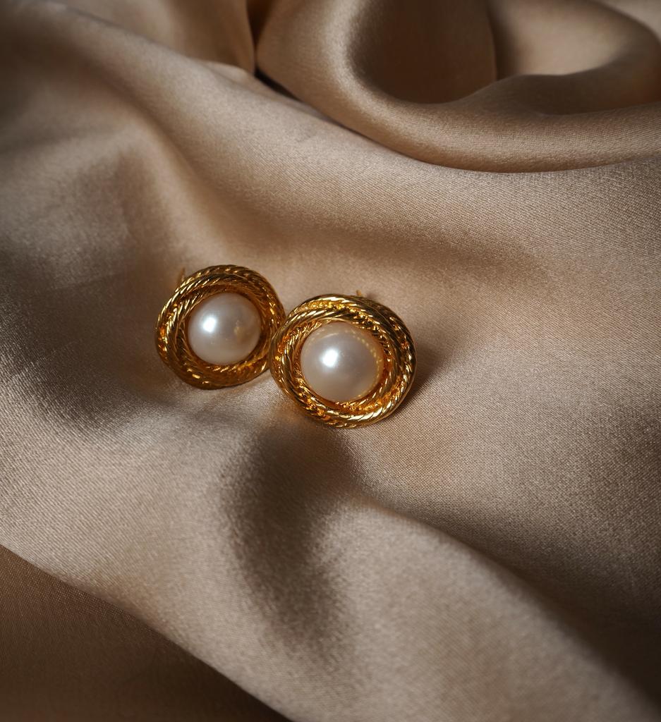 Клипсы Napier с жемчугом