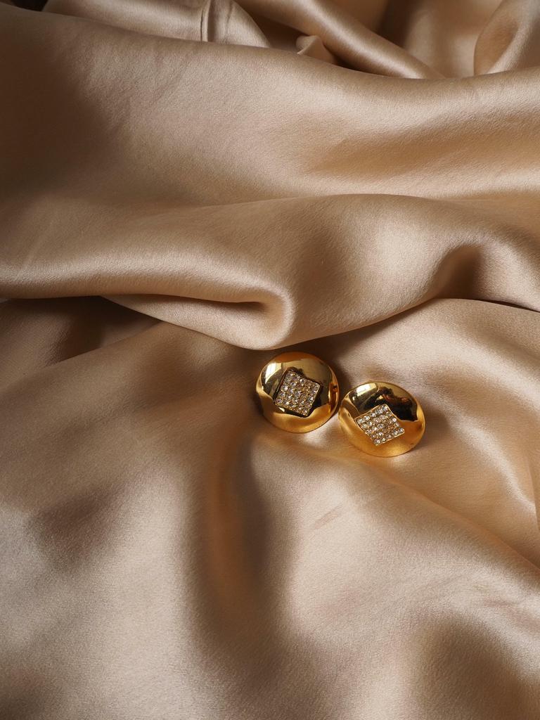 Клипсы Monet с кристаллами