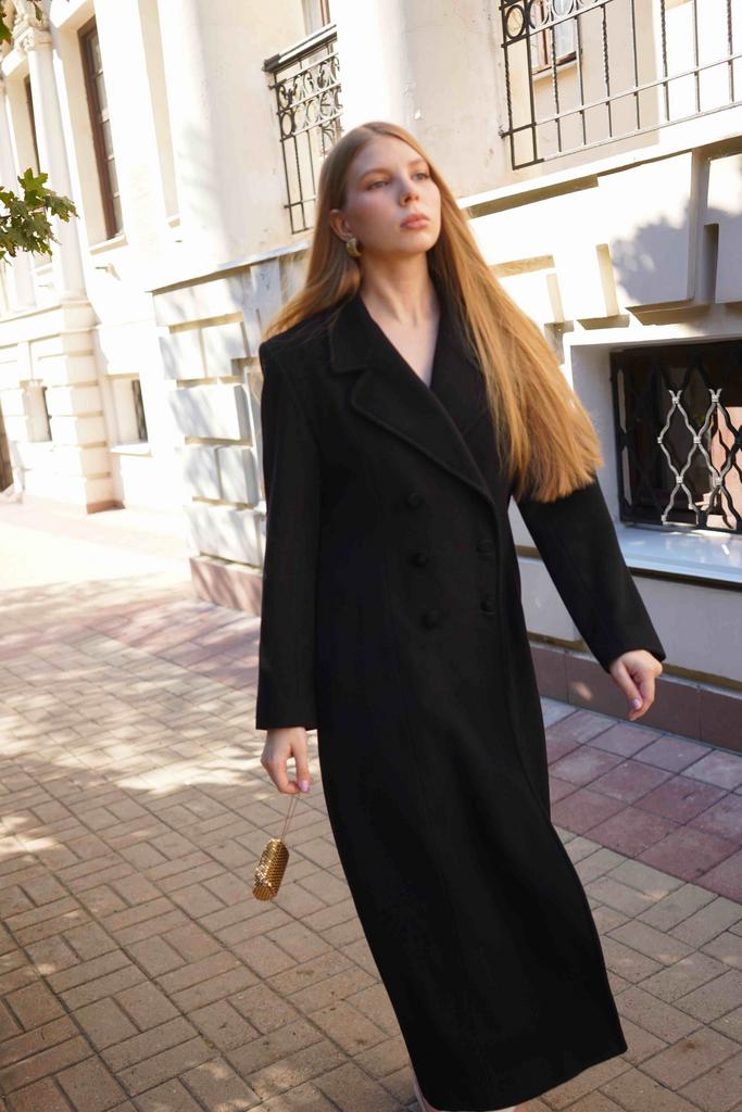 Французское пальто из шерсти