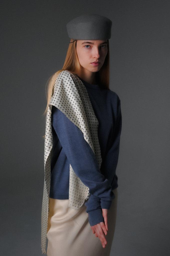 Шарф и шелка с принтом